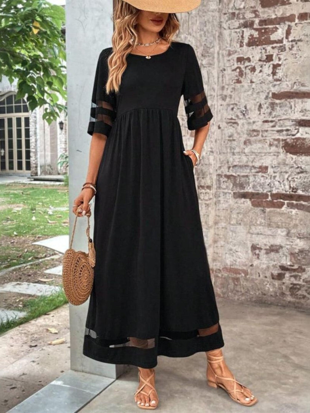 Kathryn™ | Chic Tummy Flattering Coverage Dress