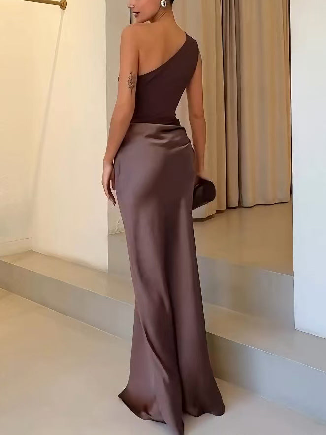 Anita | Women's Formal Wedding Pleated Maxi Dress
