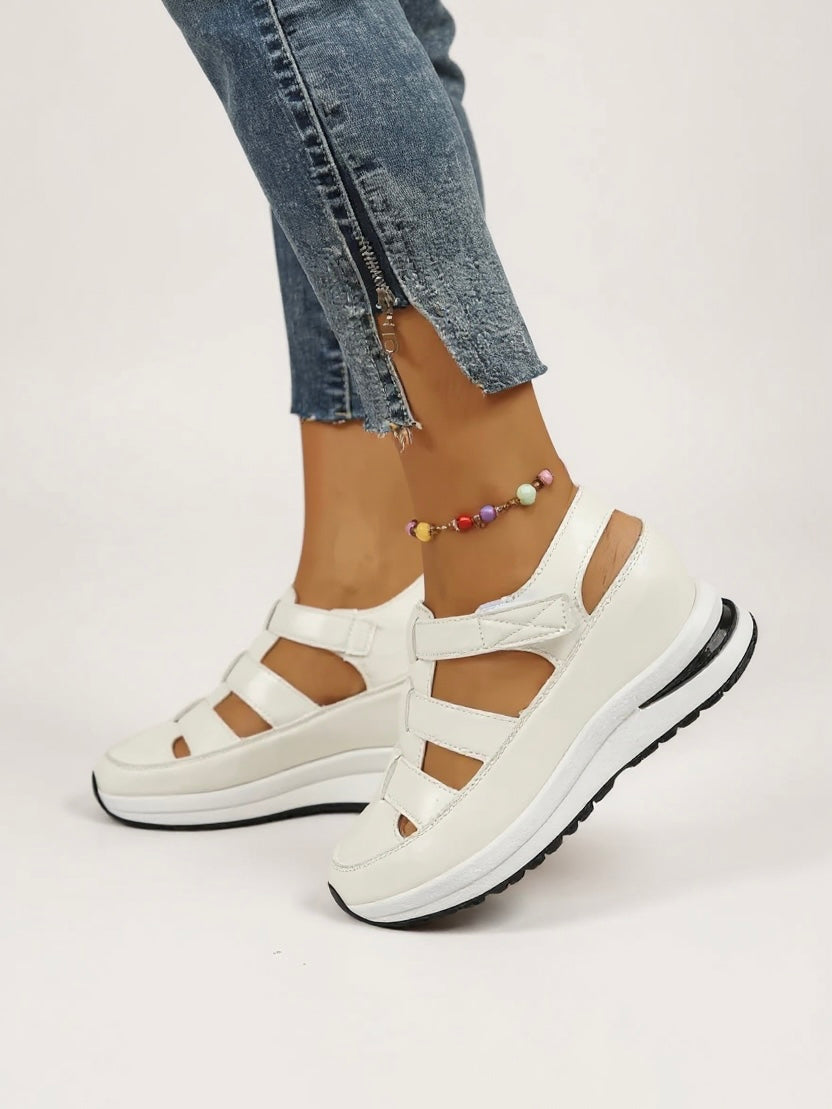 Freesia | Women's Platform Adjustable Sandals for Walking