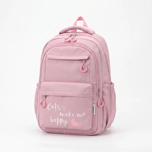 Kuri | Mochila escolar con varios compartimentos y bolsillo frontal
