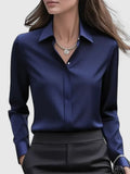 Reese | Women's Elegant Button Down Shirt with Concealed Placket